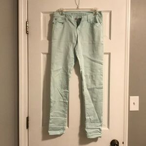 Light Mint Green Jeggings